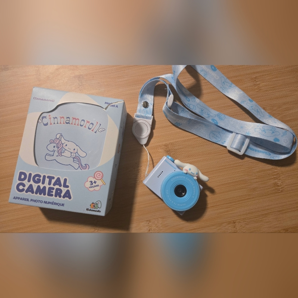 Sanrio Cinnamoroll Blue Digital Camera